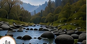 Aguas y piedras del Río Cautín entre bosque nativo